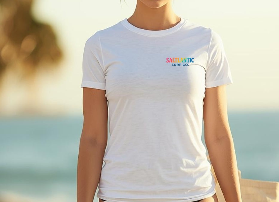 SALTLANTIC™ Surf Co.  "Color Wave" Tee