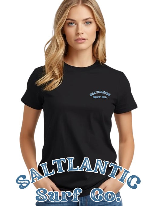 SALTLANTIC™ Surf Co. "Go Where You Feel Alive" Compass Tee