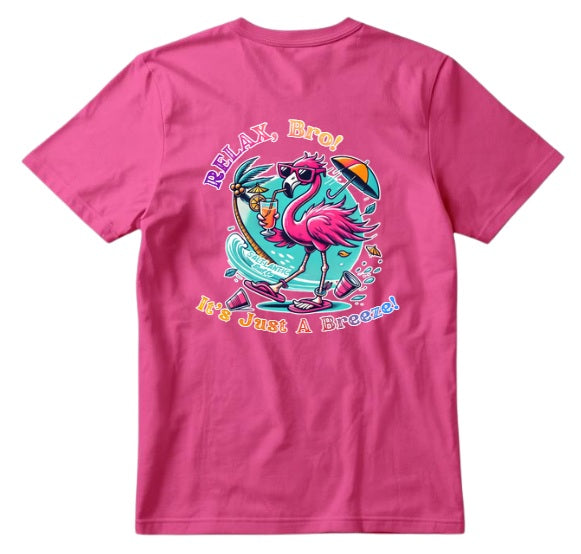 SALTLANTIC™ Surf Co.  “RELAX, Bro! It’s Just a Breeze” Tee