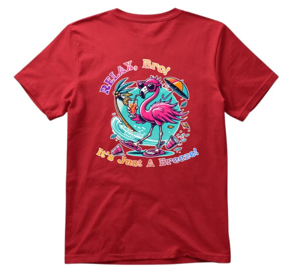 SALTLANTIC™ Surf Co.  “RELAX, Bro! It’s Just a Breeze” Tee