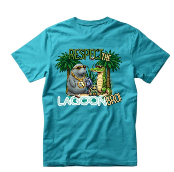 SALTLANTIC™ Surf Co. “Respect the Lagoon, Bro™” Tee