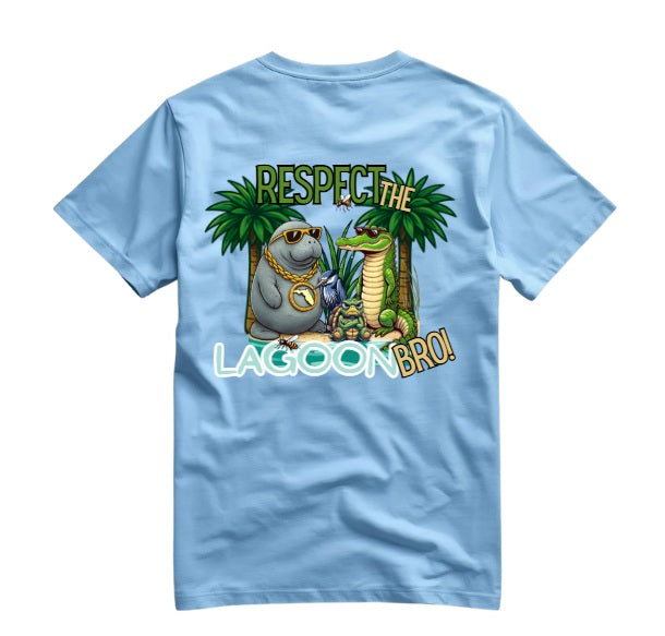 SALTLANTIC™ Surf Co. “Respect the Lagoon, Bro™” Tee