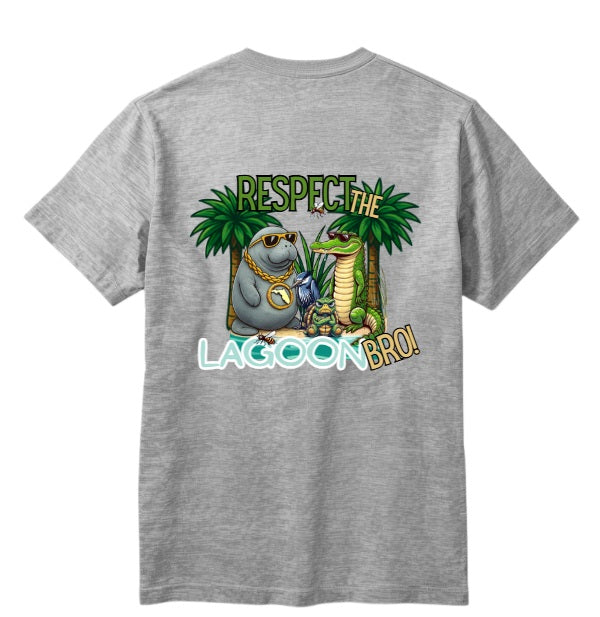 SALTLANTIC™ Surf Co. “Respect the Lagoon, Bro™” Tee