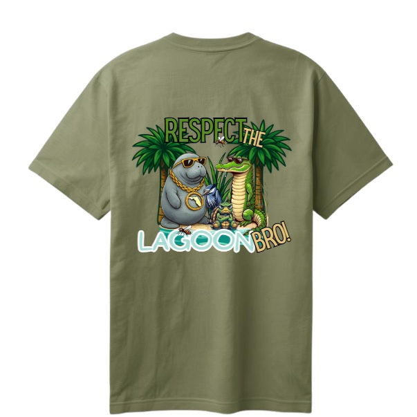 SALTLANTIC™ Surf Co. “Respect the Lagoon, Bro™” Tee
