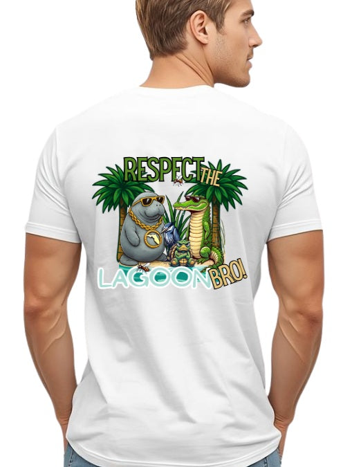 SALTLANTIC™ Surf Co. “Respect the Lagoon, Bro™” Tee