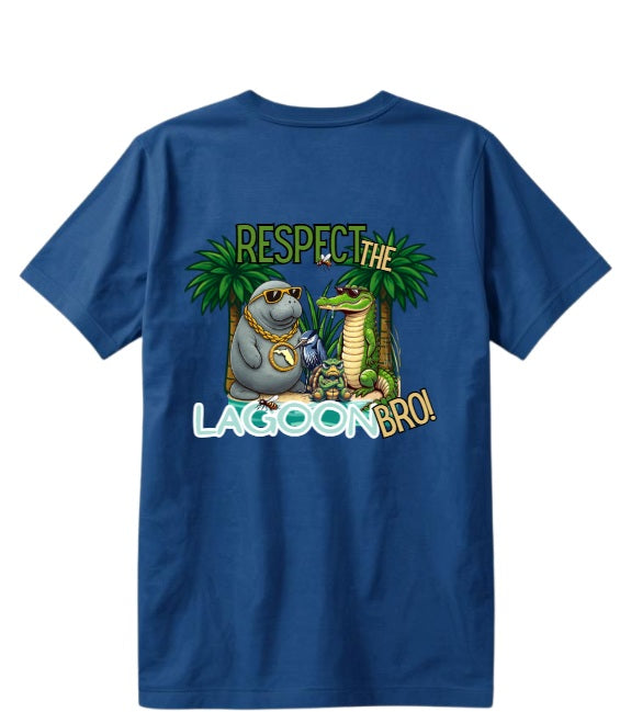 SALTLANTIC™ Surf Co. “Respect the Lagoon, Bro™” Tee