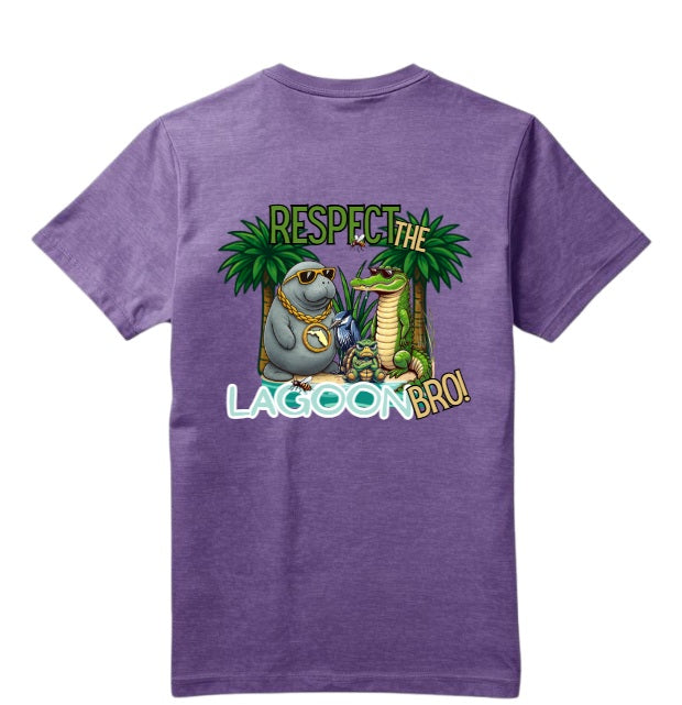 SALTLANTIC™ Surf Co. “Respect the Lagoon, Bro™” Tee