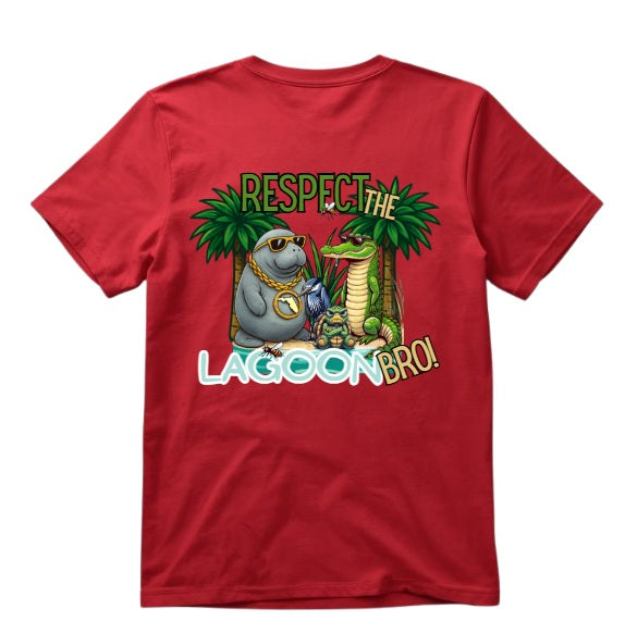 SALTLANTIC™ Surf Co. “Respect the Lagoon, Bro™” Tee