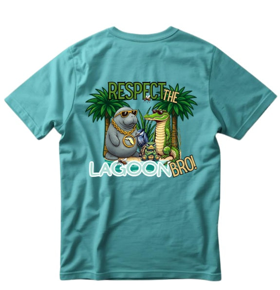SALTLANTIC™ Surf Co. “Respect the Lagoon, Bro™” Tee