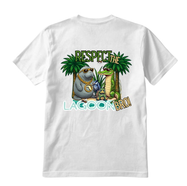 SALTLANTIC™ Surf Co. “Respect the Lagoon, Bro™” Tee
