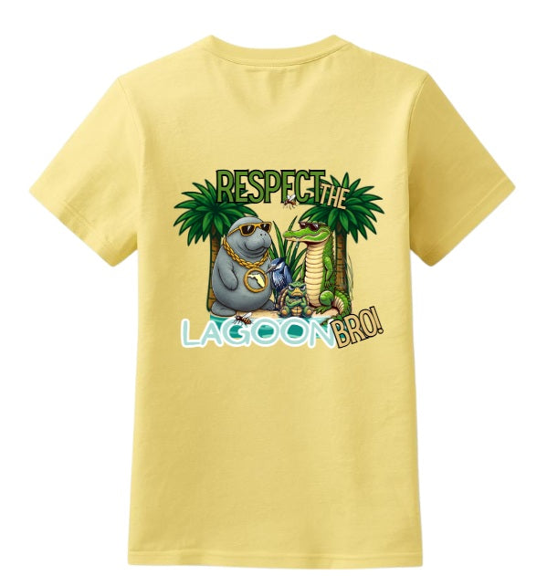 SALTLANTIC™ Surf Co. “Respect the Lagoon, Bro™” Tee