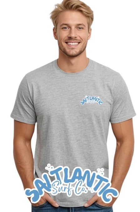 SALTLANTIC™ Surf Co. “Saltwater is my blood type™” Tee