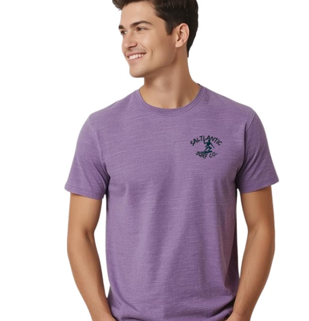 SALTLANTIC™ Surf Co. “Catch Waves, Not Feelings” Tee (Bro version)