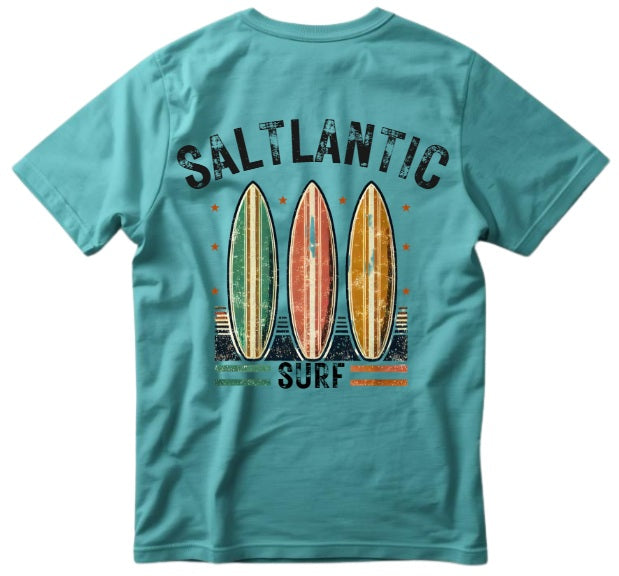 SALTLANTIC™ Surf Co.  "Vintage Surfboard" Tee