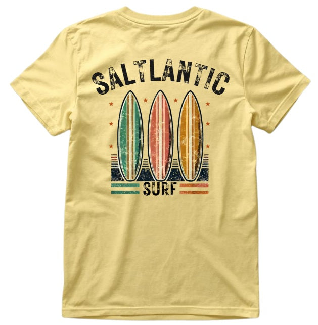 SALTLANTIC™ Surf Co.  "Vintage Surfboard" Tee