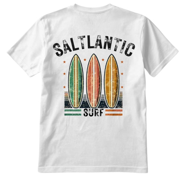 SALTLANTIC™ Surf Co.  "Vintage Surfboard" Tee