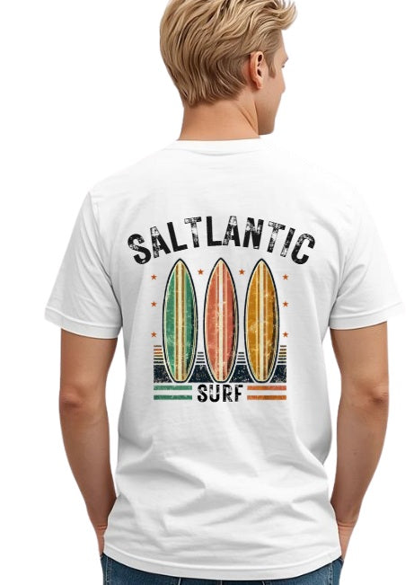 SALTLANTIC™ Surf Co.  "Vintage Surfboard" Tee