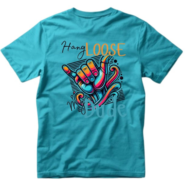 SALTLANTIC™ Surf Co. “HANG LOOSE, MY DUDE” TEE