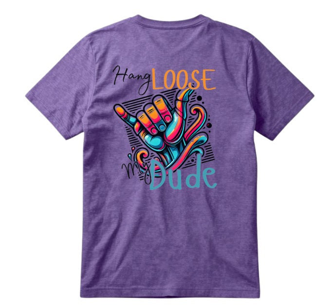 SALTLANTIC™ Surf Co. “HANG LOOSE, MY DUDE” TEE