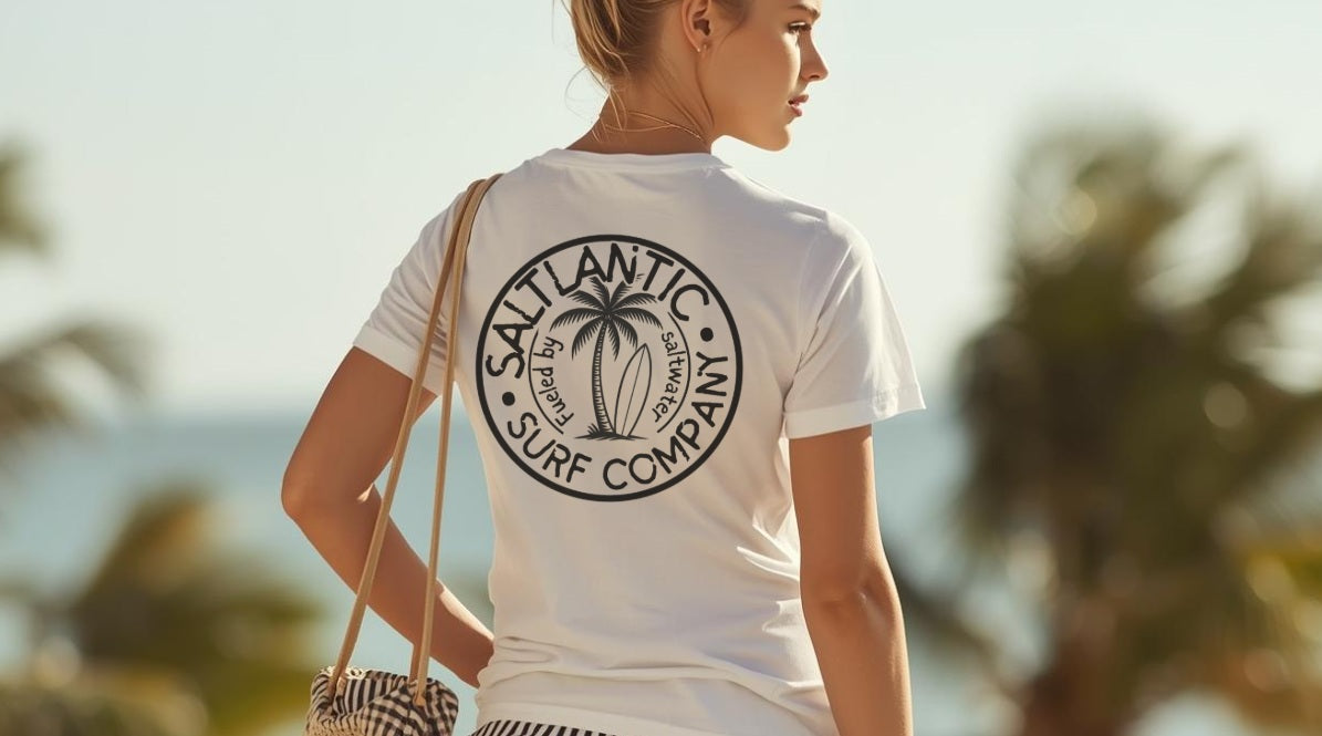 SALTLANTIC™ Surf Co. "Saltprint" Tee