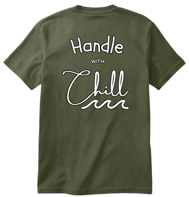 SALTLANTIC™ Surf Co.  “Handle With Chill” Tee