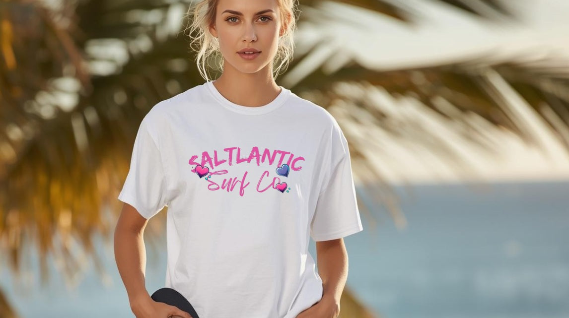 SALTLANTIC™ Surf Co.  “Heartbreaker” Tee
