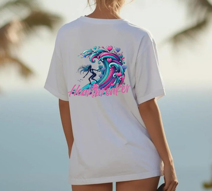 SALTLANTIC™ Surf Co.  “Heartbreaker” Tee