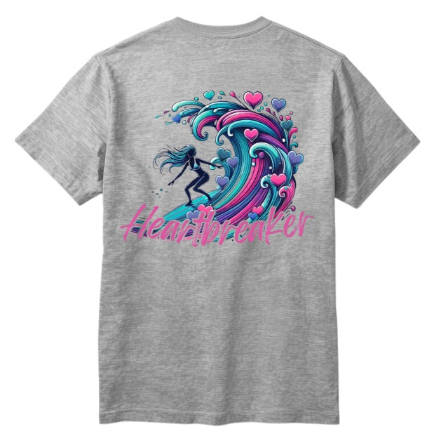 SALTLANTIC™ Surf Co.  “Heartbreaker” Tee