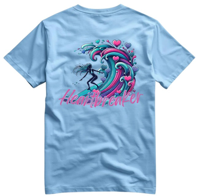SALTLANTIC™ Surf Co.  “Heartbreaker” Tee