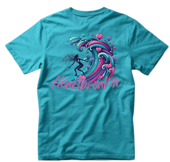 SALTLANTIC™ Surf Co.  “Heartbreaker” Tee