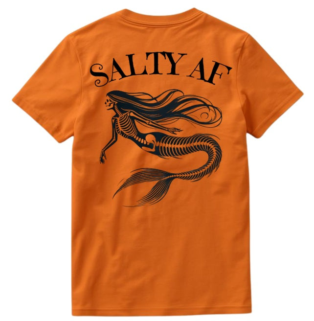 SALTLANTIC™ Surf Co. “Salty AF” Mermaid Tee (Dead version)
