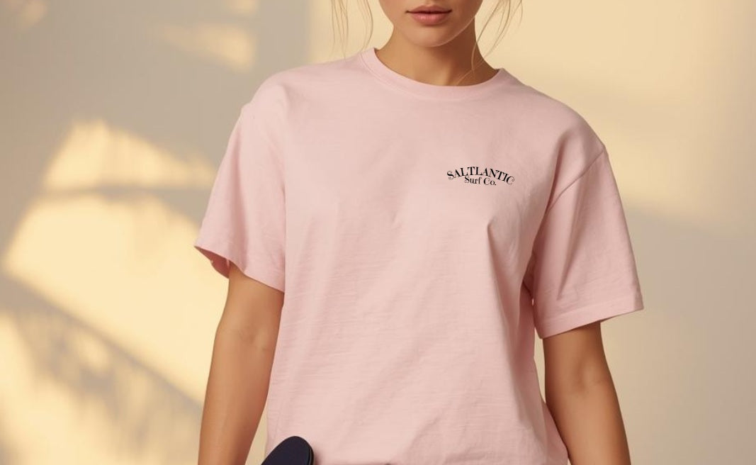 SALTLANTIC™ Surf Co. “Salty AF” Mermaid Tee (Dead version)