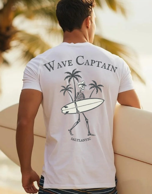 SALTLANTIC Surf Co. “Wave Captain” Tee