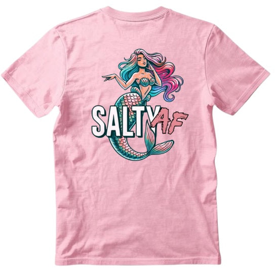 SALTLANTIC™ Surf Co. "Salty AF" Mermaid Tee