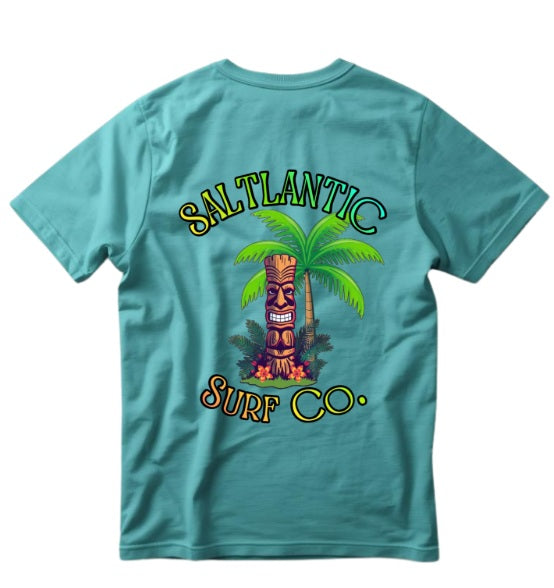 SALTLANTIC™ Surf Co.  "Twisted Tiki" Tee