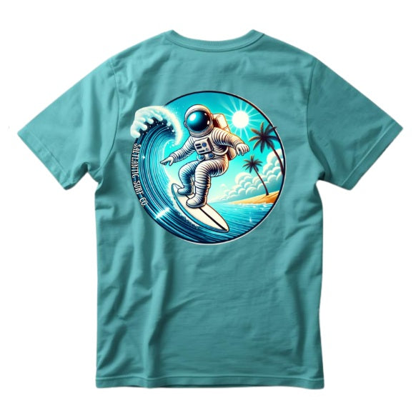 SALTLANTIC™ Surf Co.  "Space Breaker™ Tee Description