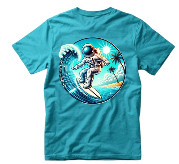 SALTLANTIC™ Surf Co.  "Space Breaker™ Tee Description