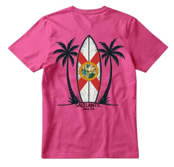 SALTLANTIC™ Surf Co. “Florida Man’s National Treasure” Tee