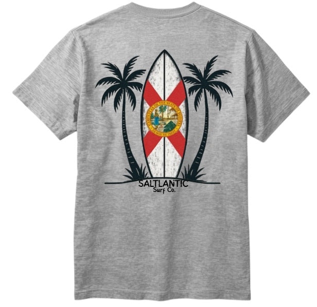 SALTLANTIC™ Surf Co. “Florida Man’s National Treasure” Tee