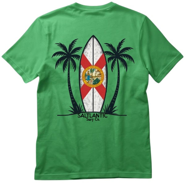 SALTLANTIC™ Surf Co. “Florida Man’s National Treasure” Tee