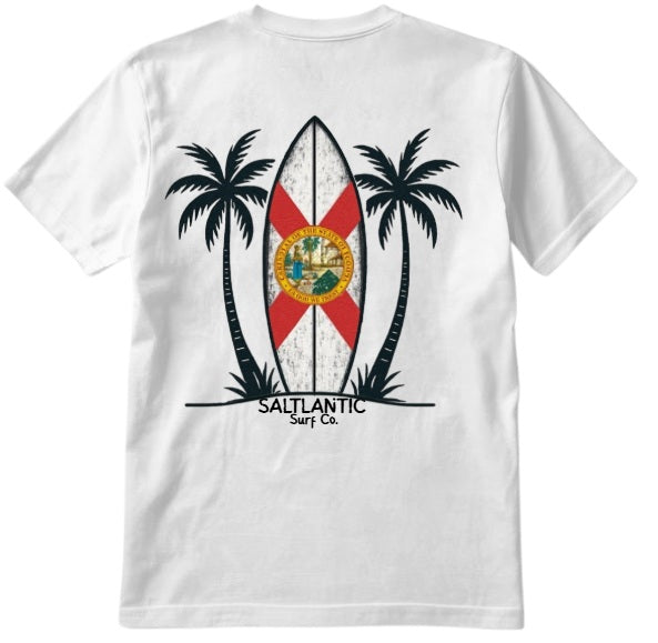 SALTLANTIC™ Surf Co. “Florida Man’s National Treasure” Tee