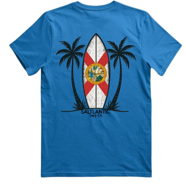 SALTLANTIC™ Surf Co. “Florida Man’s National Treasure” Tee