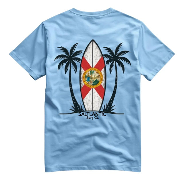SALTLANTIC™ Surf Co. “Florida Man’s National Treasure” Tee