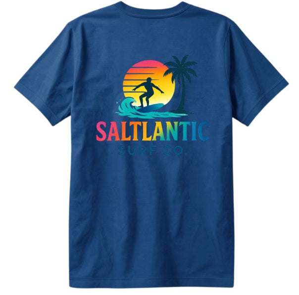 SALTLANTIC™ Surf Co.  "Color Wave" Tee
