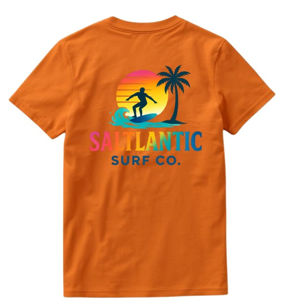 SALTLANTIC™ Surf Co.  "Color Wave" Tee