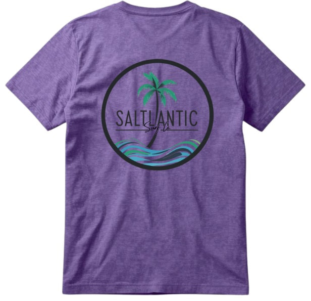 SALTLANTIC™ Surf Co. "Palm Waves" Tee
