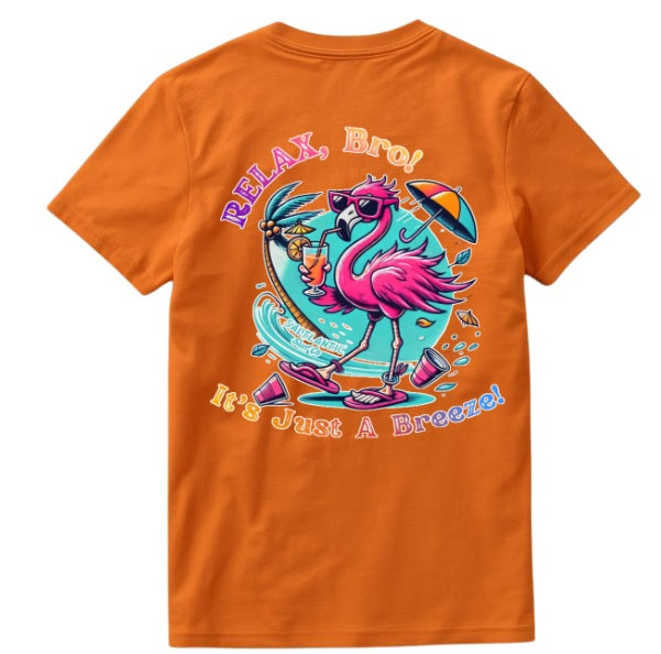 SALTLANTIC™ Surf Co.  “RELAX, Bro! It’s Just a Breeze” Tee