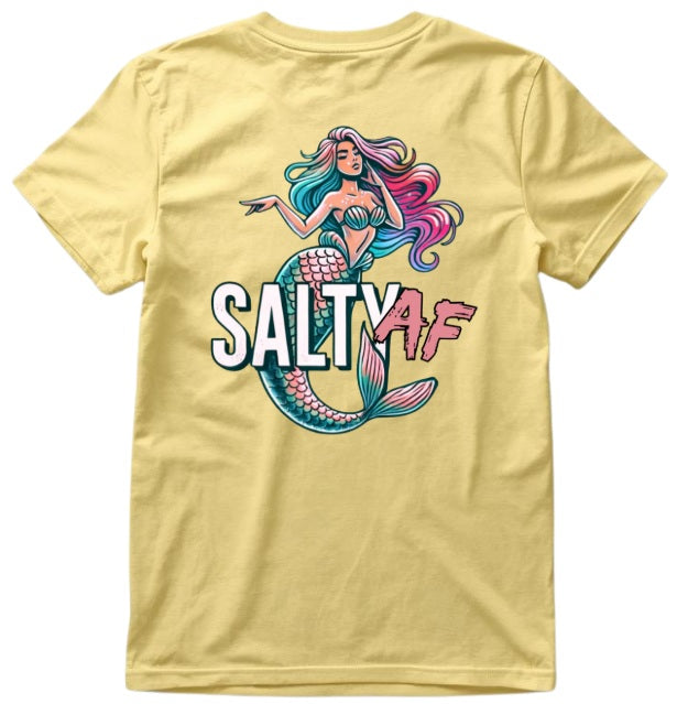 SALTLANTIC™ Surf Co. "Salty AF" Mermaid Tee