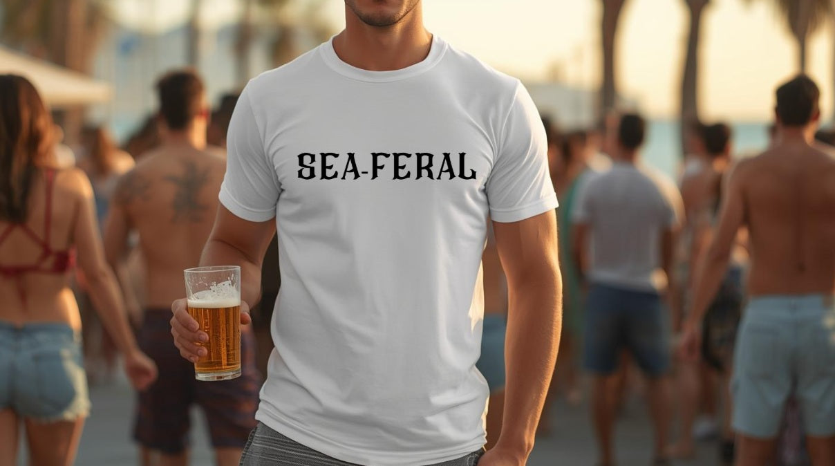 SALTLANTIC™ Surf Co. “Sea‑Feral” Tee