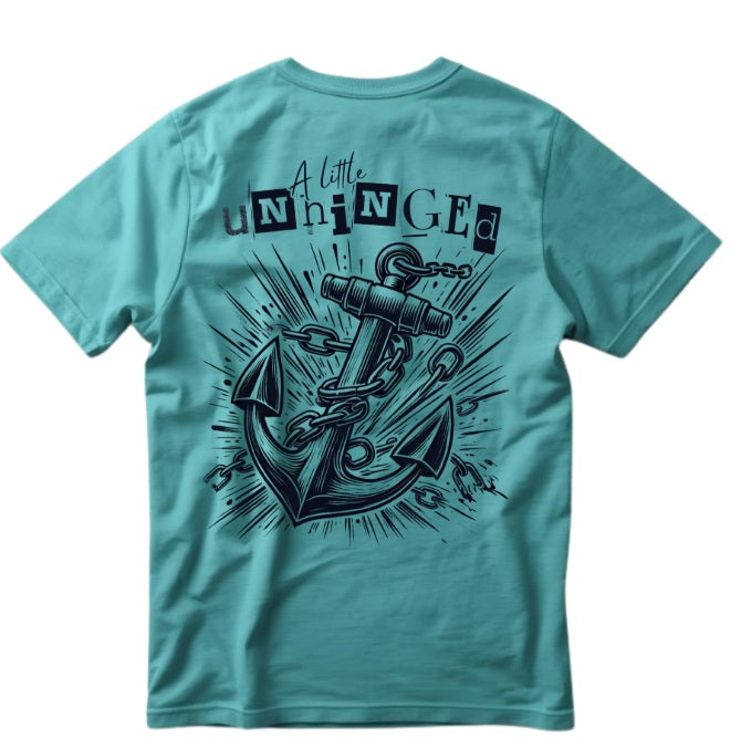 SALTLANTIC™ Surf Co. "A Little Unhinged" Anchor Tee
